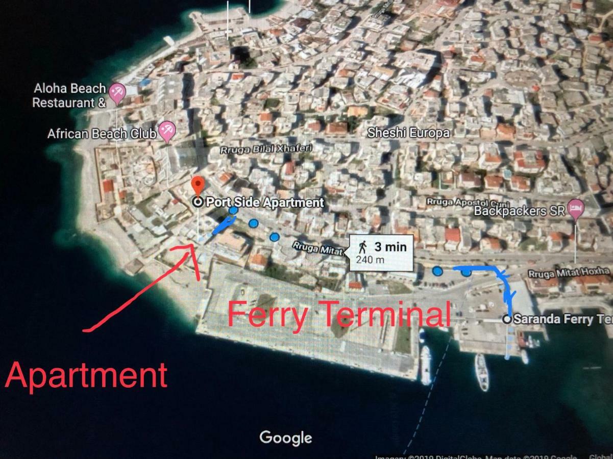 Port Side Sarande Διαμέρισμα Εξωτερικό φωτογραφία